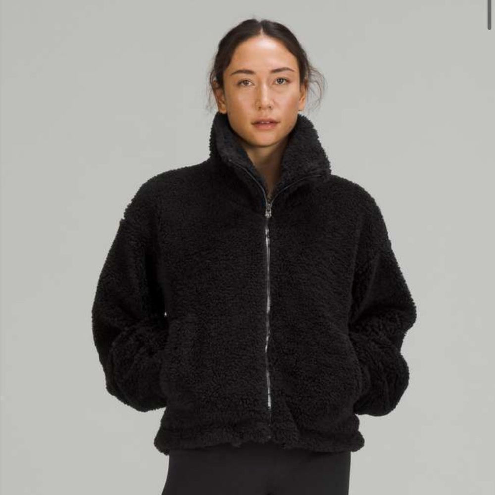 Lululemon Cinchable Fleece Zip-Up